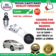 Toyota Altis 1.6 1.8 2000 - 2017 RAV4 1.8 Wish 1.8 ZNE10 - LUCAS Fan Belt Tensioner Bearing - LKTBT1