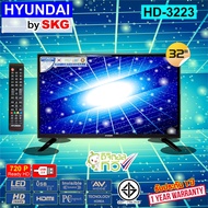 HYUNDAI TV by SKG ทีวี ฮุนได LED Digital TV HD 32 นิ้ว รุ่น HD-3223 (ไม่ต้องใช้กล่องดิจิตอลทีวี)