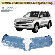TOYOTA LAND CRUISER FJ200 (2016-2018) 16 17 18 FRONT HEADLAMP COVER / HEADLAMP LENS  / HEADLIGHT COV