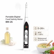 Performance Portable 1.5V AAA Battery Salimeter High Precision Backlight LCD 0-26% Range Life Waterp