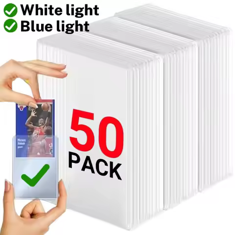 1/25/50Pcs Transparent Card Sleeve Korean Kpop Card Sleeve with Protective Film Holder Idol Photo Ga