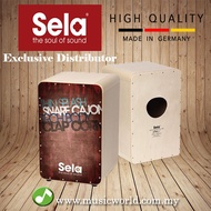 Sela SE 076 CaSela Cajon, Vintage Red Professional Cajon Snare Cajon