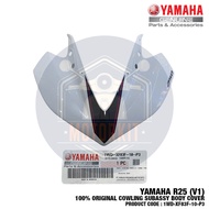 R25 V1 100% ORIGINAL BODY COWLING HEAD COVER FRONT COVER DEPAN DPBMC WM6 BLUE WHITE 1WD-XF83F-80-P1 