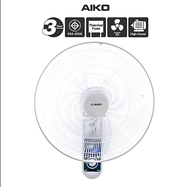 AIKO รุ่น AK-W451 สีขาวเทา พัดลมติดผนัง 18 นิ้ว เชือก 2 เส้น