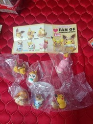 pokemon center 扭蛋 依貝 比卡超 木木 波加曼