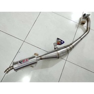 Yamaha 125z standard racing stenlis exhaust