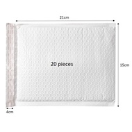 Bubble Envelope White 15 x 21 (20 pcs)