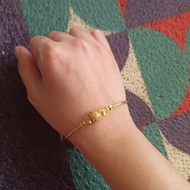 pandora charms bangle anti allergic premium gold
