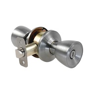 Powerhouse Pro Cylindrical Entrance Door Knob Lockset | Knobset Brass Lockset PH588SSET •OSOS•