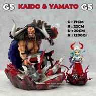 Set of 2 G5 Kaido & Yamato Models 17CM tall - Kaido vs Yamato G5 - One Piece Figure G5 Kaido vs Yama