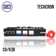 TECHCRON C9/K3B ชุดโหลดไฟ 3 เฟส ขนาด 2U ปลั๊กโหลด3เฟส มีเพาเวอร์ปลั๊กตัวเมีย 32A 2P+Eแถมให้1ตัว(สินค
