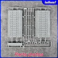 [Lzdhuiz1] 1/72 German Railway Track Set Professional Lightweight for Kids DIY Assembly