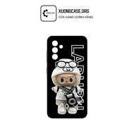 Samsung A10, A11, A12, A13, A14, A15 case with white Labubu print - Code XD76.