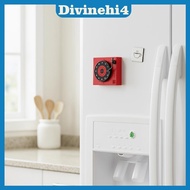 <divinehi4> Mechanical Kitchen Timer 60 Minute Magnetic Plastic Loud Alarm Practical for Baking Cook