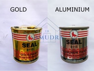 Cat Besi dan Kayu Warna Emas Gold Aluminium Alumunium Perak Merk SEAL 100ml Murah Terjankau Berkualitas - SAMUDRA TB