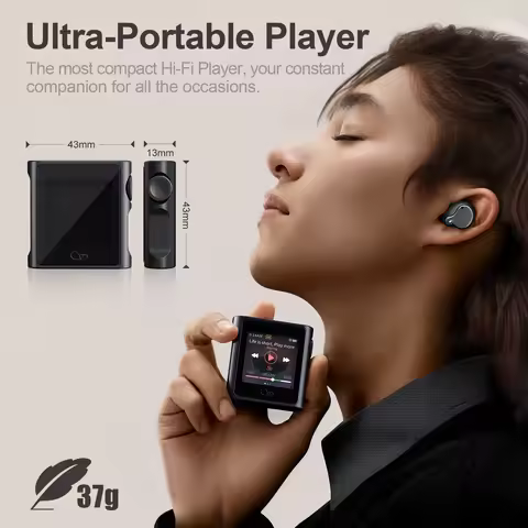SHANLING M0S Hi-Res Audio Music Player MP3 CS43131 USB DAC AMP Two-Way Bluetooth 5.0 LDAC/aptX/AAC/S