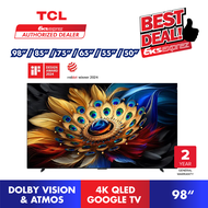 [FREE Ship + Bracket] TCL C655 QLED GOOGLE TV (98" / 85" / 75"/ 65"/ 55”/ 50") 98C655 / 85C655 / 75C