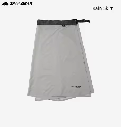 3F UL GEAR UHMWPE Rain Skirt Ourdoor Mini Camping Rain Kilt Ultralight Rain Poncho Waterproof Hiking