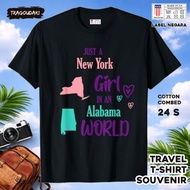T-SHIRT BY ALABAMA 13 WEAR COUNTRYTAG ASAL US COTTON 24S SOUVENIR PREMIUM GIFT