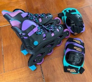 小童滾軸溜冰鞋連護膝