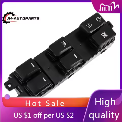 Window Main Control Button Switch For Kia Picanto 2011-2016 Electric Power Window Switch,93570-1Y500