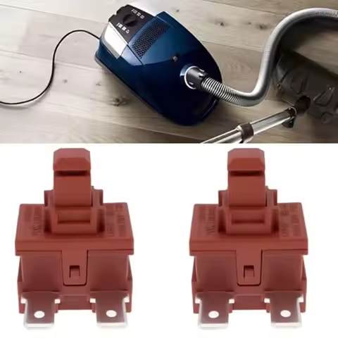 2Pcs On Off Power Button Switch Compatible Replacement For Miele C1 C2 C3 Vacuum Cleaner Accessories