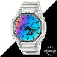 [WatchClubOnline] GA-2100SRS-7A Casio G-Shock CasiOak Rainbow Men Casual Sports Watches GA2100SRS GA2100 GA-2100 GA-2100SRS