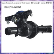 (Y W Z H)KK2Q9K478BA  Thermostat Assembly with Sensor Housing for  Transit Mk8 Custom 2.0 Ecoblue TD