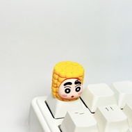 Crayon Shin-Chan Cute Snacks Replaceable Creative Cross Axis Button Cap Esc Single Mechanical Keyboa