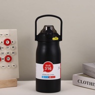 กระติกน้ำ สแตนเลสเกรด 316 กระบอกน้ำเก็บอุณหภูมิ 1500ml 1700ml 1800mL ขวดน้ำสแตนเลส เก็บอุณหภูมิ ได้ย