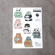 Sticker Switch panda blind Ver.01
