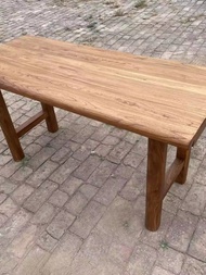 Old Elm Wood Table Solid Wood Tea Table Desk Long Dining Table For Home Solid Wood Dining Table Soli