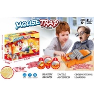 MOUSE TRAP GAMES FAMILY GAMES AUTO TRIGGER MOUSE TRAP KIDS TOY GAME LEARNING TOY