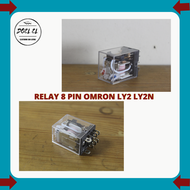 RELAY OMRON LY2 LY2N 8 PIN | RELAY OMRON 12V 24V 220V ORIGINAL OMRON