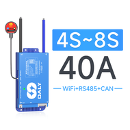 DALY 1A อัจฉริยะแอคทีฟบาลานซ์4-24วินาที40-500A Wifi BMS สามารถสร้างขึ้นใน LiFePO4บลูทูธ Li-Ion 4-8S 