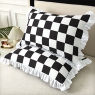 枕头套A Pair of Pillowcases 48x74cm for Home Use, Rectangular Pillowcase 30x50 Extra Small Pillow Inser
