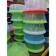 round cake tray plastics bekas simpan kek bulat plastik bekas simpan kuih berpenutup