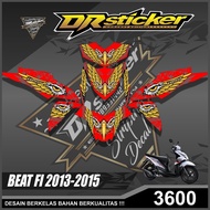 3600 Custom Decal HONDA BEAT Fi 2013-2015 Fullbody - Sticker Decal BEAT FI VARIATION OF EAGLE DESIGN