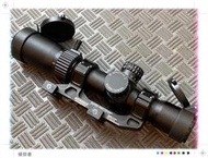 【侵掠者】ohhunt LR 1.5-8X28 高抗震倍率短瞄/瞄準器/狙擊鏡-附GE一體式鏡座