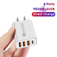 【จัดส่งจากประเทศไทย】ที่ชาร์จแบต หัวชาร์จเร็ว 3.1A USB Fast Port Charger 4กิกะไบต์สำหรับ Ii Phone Hua