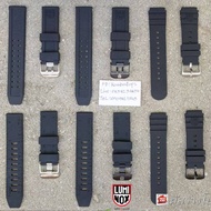 สายนาฬิกา สายLUMINOX สายซิลิโคน มี3แบบ(สายเทียบไม่ใช่สายแท้) แถมฟรีปากกาถอดสายและสปริงบาร์หนา1.8มิล