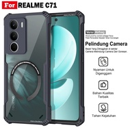 Realme C71 C73 Shockproof Softcase Transparent ArmorFusion Free Magsef Casing Handphone
