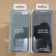 Samsung Smart LED View Cover GALAXY S20 - Gray & Black OFFICIAL ORI SKU: 7F44FESE01B5F5GS