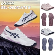 Asics Women's Tennis Shoes GEL-DEDICATE 8 1042A237 104 (White/Indigo Fog)