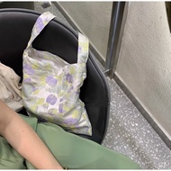 Exhibit Blue Floral Shoulder Bag