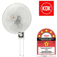 KDK WALL FAN KU408 ELECTRIC  16"WALL FAN KIPAS DINDING [1YEAR WARRANTY] KU408-YG / KU408