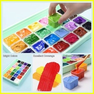 ♞,♘,♙Himi Miya Gouache 24x30ml with Brush Set