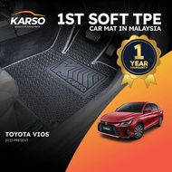 Karso Karpet Kereta Car Mat Toyota Vios (2023-Present)