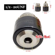 Kepala Bor Drill Chuck 3-16mm + Kunci Wrench 16mm Mesin Bor Duduk