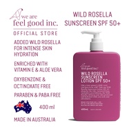 We Are Feel Good Inc. : Wild Rosella Sunscreen Lotion SPF 50+ โลชั่น กันแดด สูตร ไวลด์ โรเซลล่า SPF